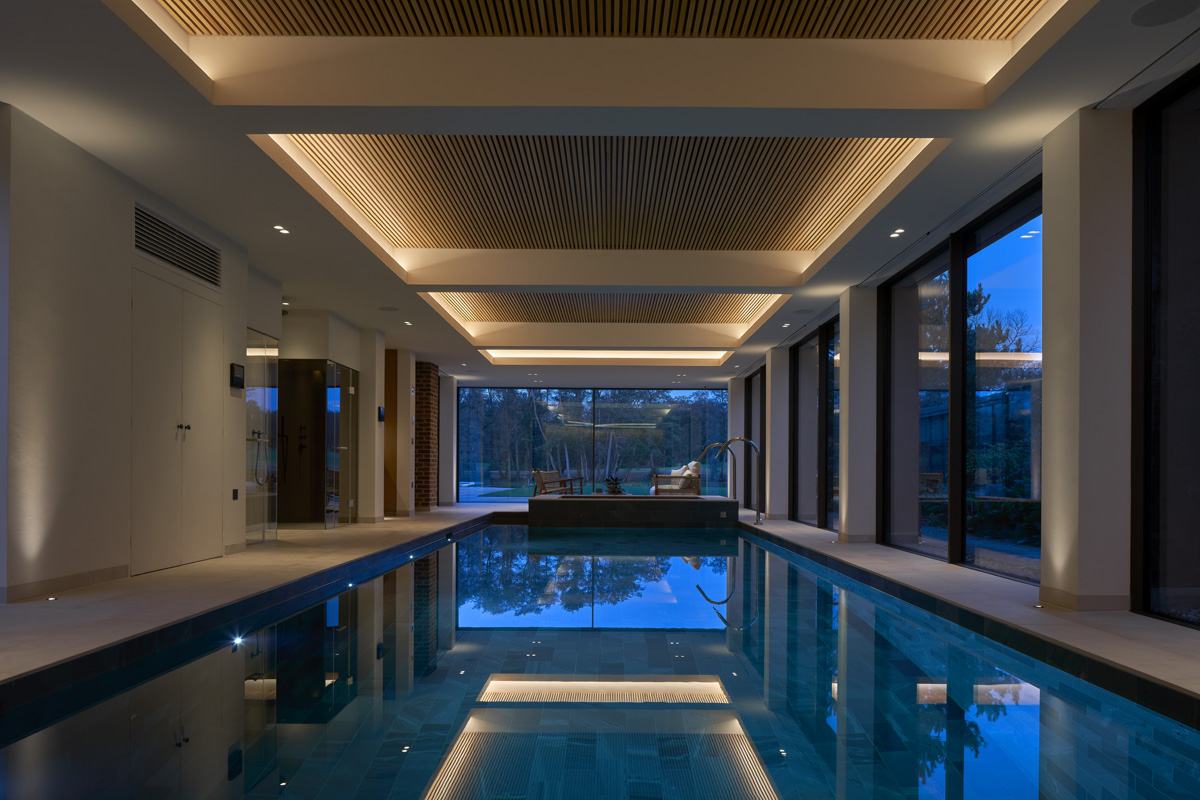 New Indoor Swimming Pool done by Potrait Pools